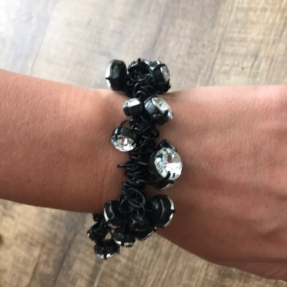 Dangle rhinestone bracelet